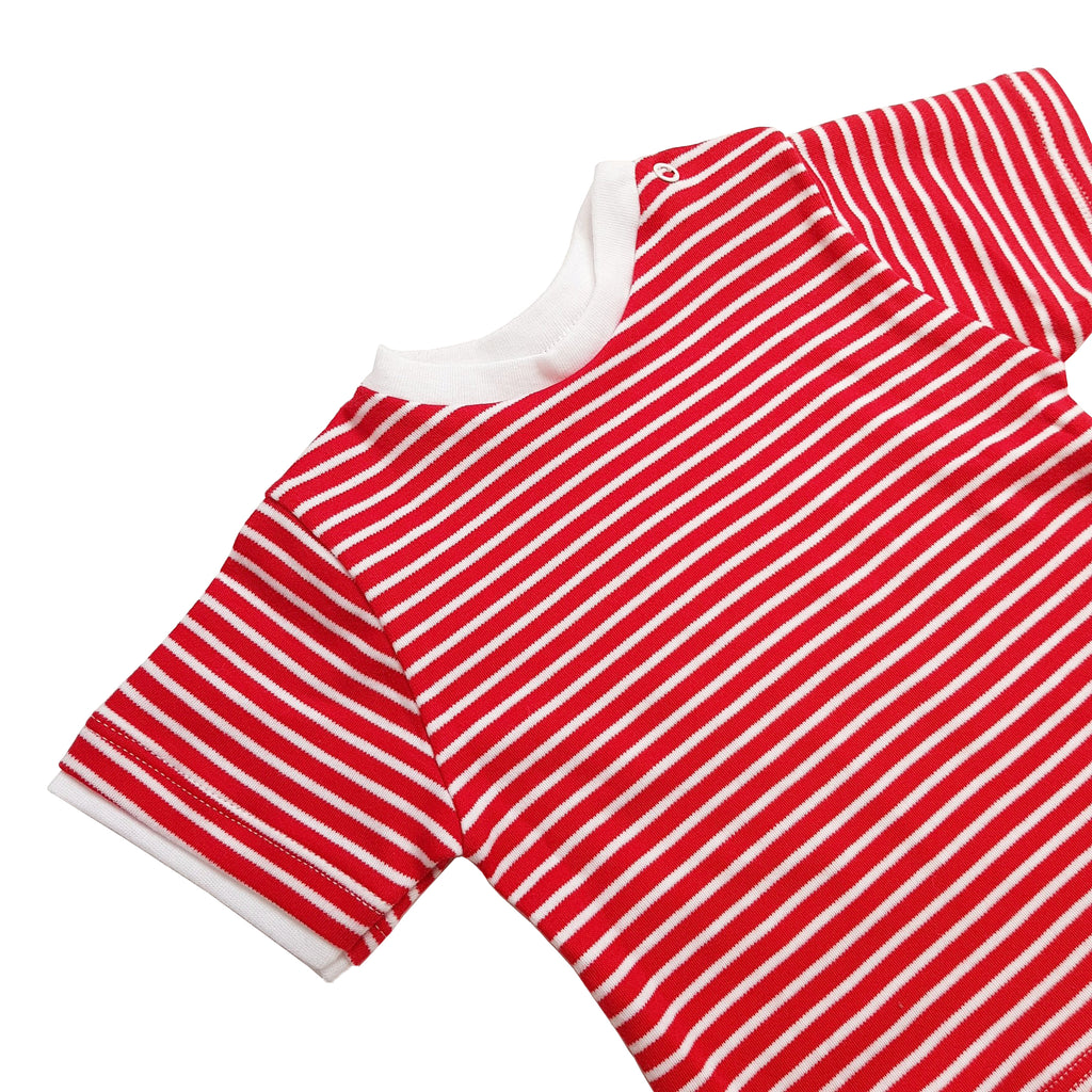 T-shirt - Red Stripes – Cottonaries